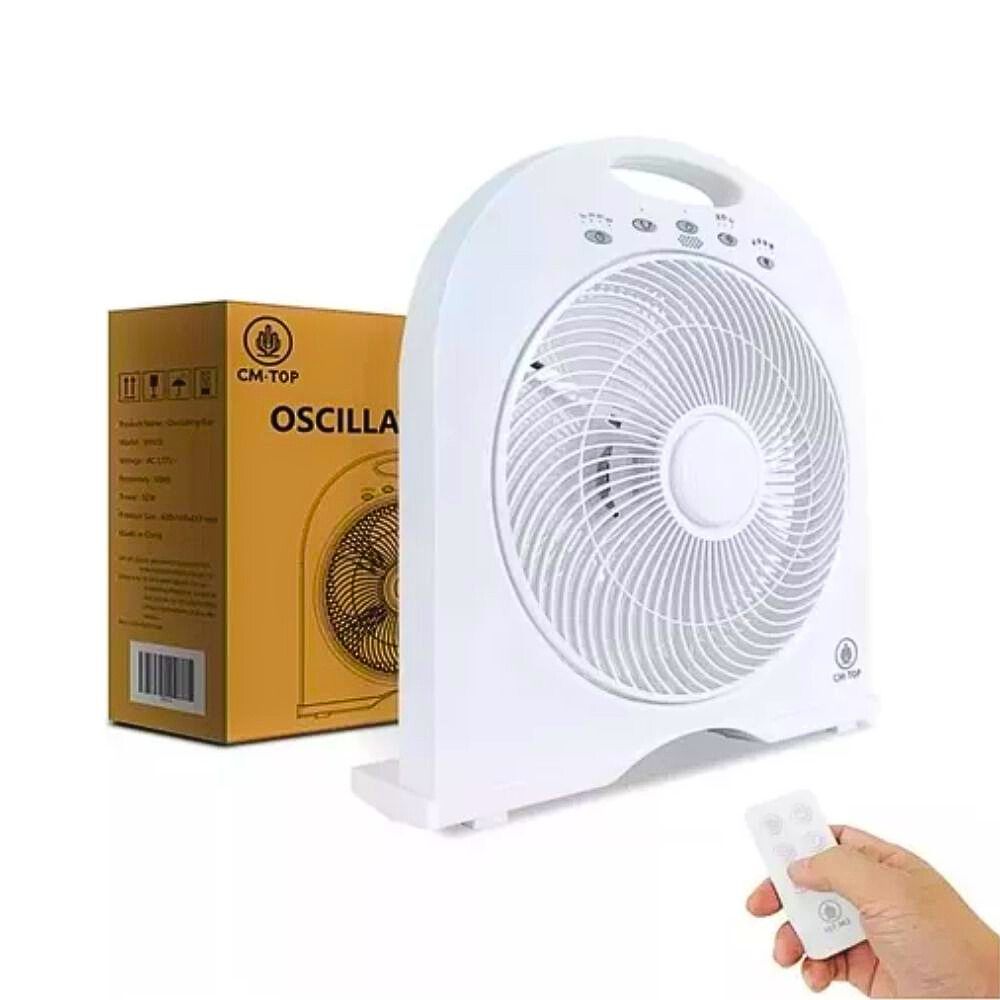Foto 1 | Ventilador de Mesa con Asa 4 Velocidades 12 Pulgadas
