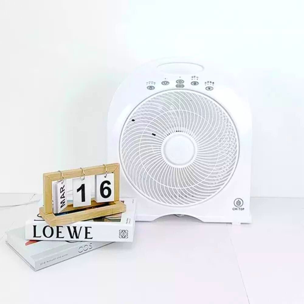 Foto 2 | Ventilador de Mesa con Asa 4 Velocidades 12 Pulgadas