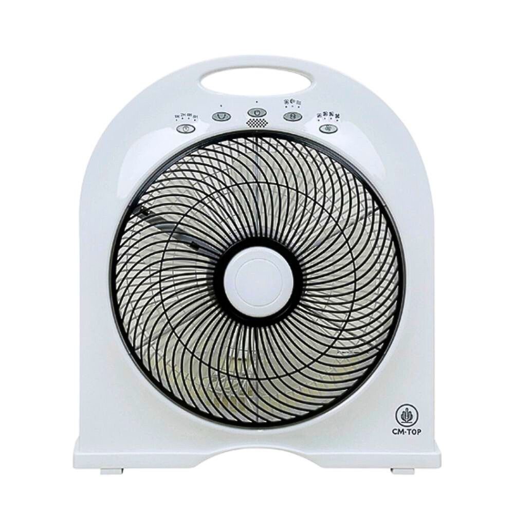 Foto 4 | Ventilador de Mesa con Asa 4 Velocidades 12 Pulgadas