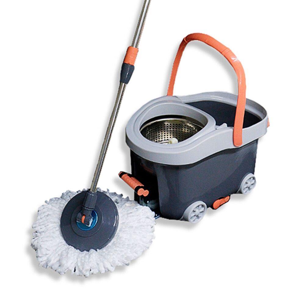 Foto 1 | Trapeador con Drenaje Escurridor Pedal Microfibra y Cubeta