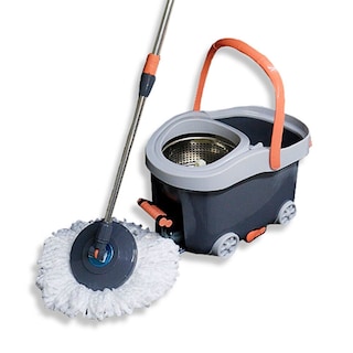 Foto 1 | Trapeador con Drenaje Escurridor Pedal Microfibra y Cubeta