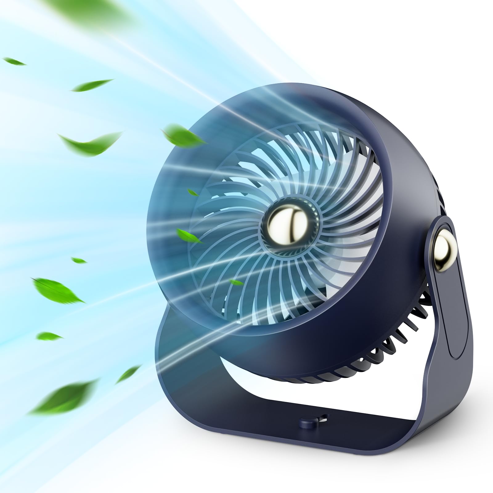 Foto 1 | Ventilador De Escritorio Con Circulación De Aire Civpower, Batería Recargable De 6000 Mah - Venta Internacional.