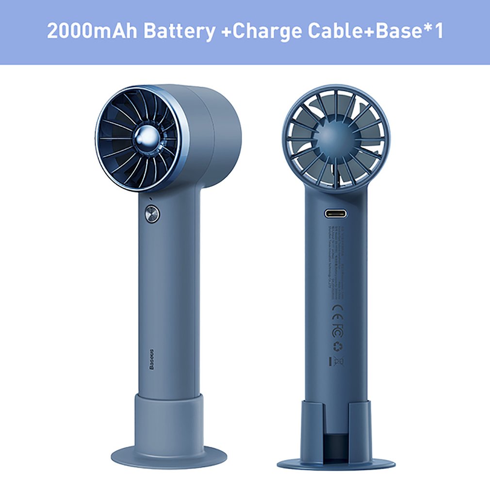 Foto 5 pulgar | Mini Ventilador Portátil Silencioso Recargable Por Usb - Venta Internacional.