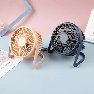 Foto 5 | Ventilador de Escritorio Portátil de 2 Velocidades-Venta Internacional