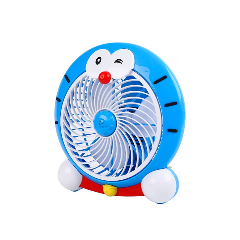 Foto 3 pulgar | Ventilador de Escritorio 3 Velocidades con Diseño de Doraemon