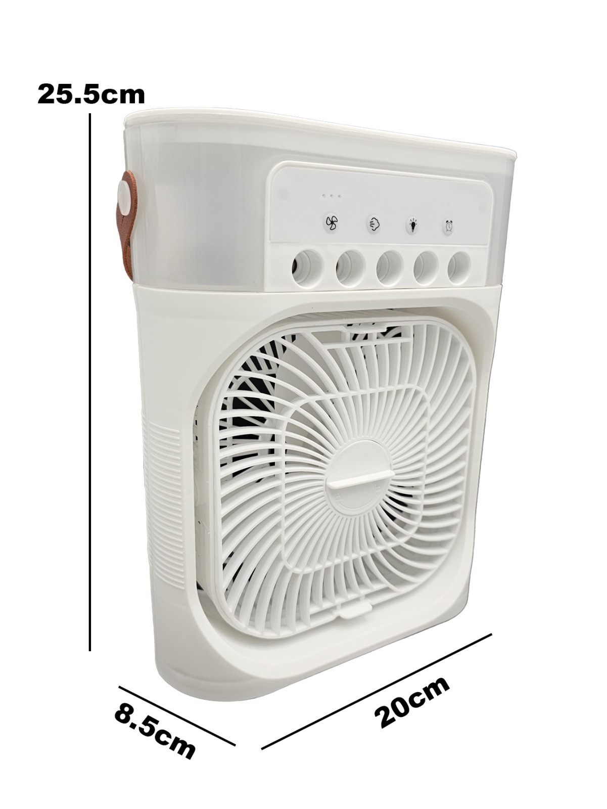 Foto 6 pulgar | Ventilador Con Humificador Blanco