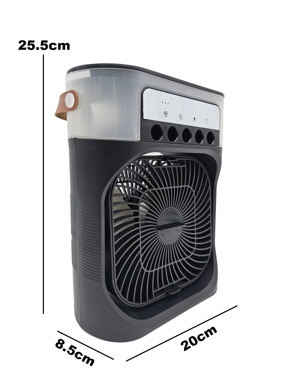 Foto 5 pulgar | Ventilador Con Humificador Negro