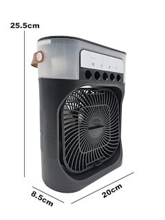 Foto 4 | Ventilador Con Humificador Negro