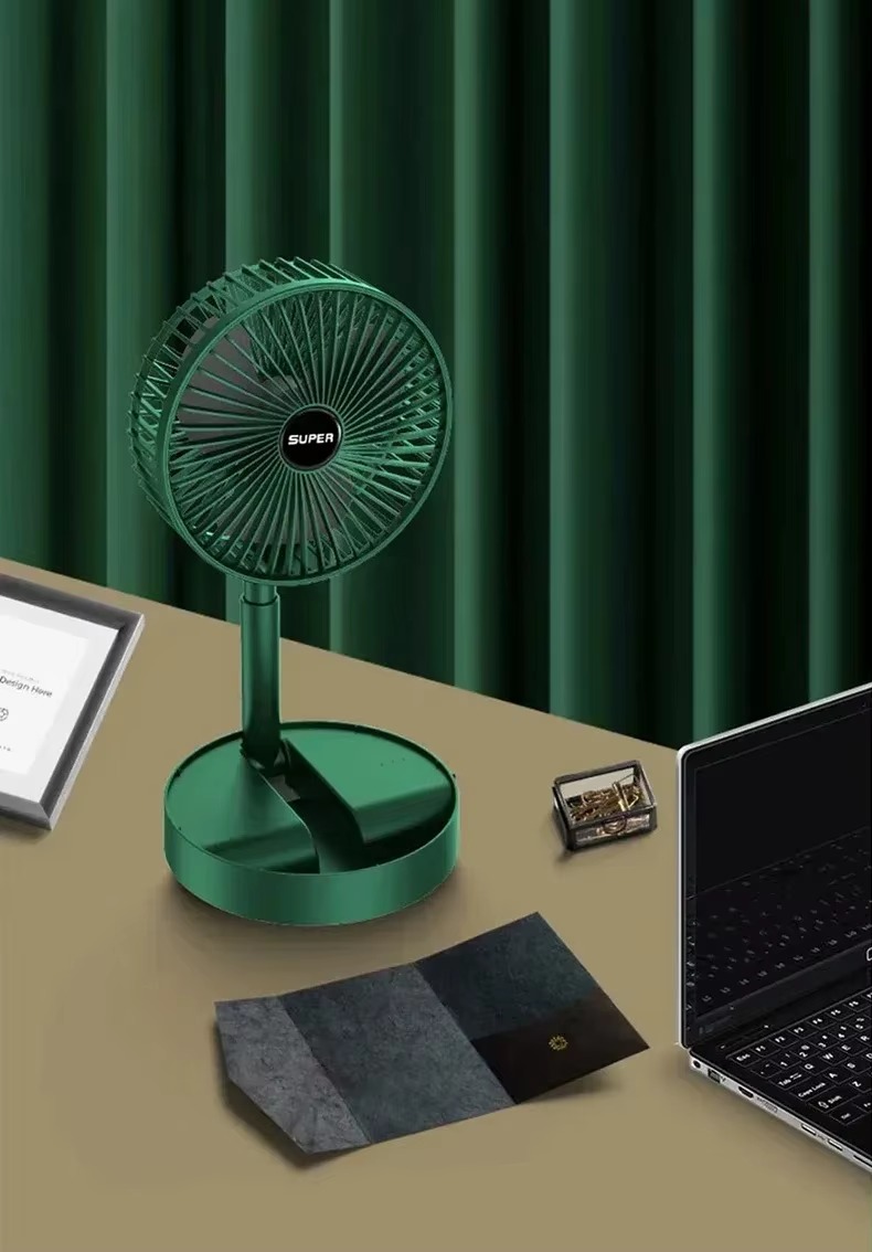 Foto 2 | Ventilador Telescopio Portátil Plegable Para Escritorio Usb