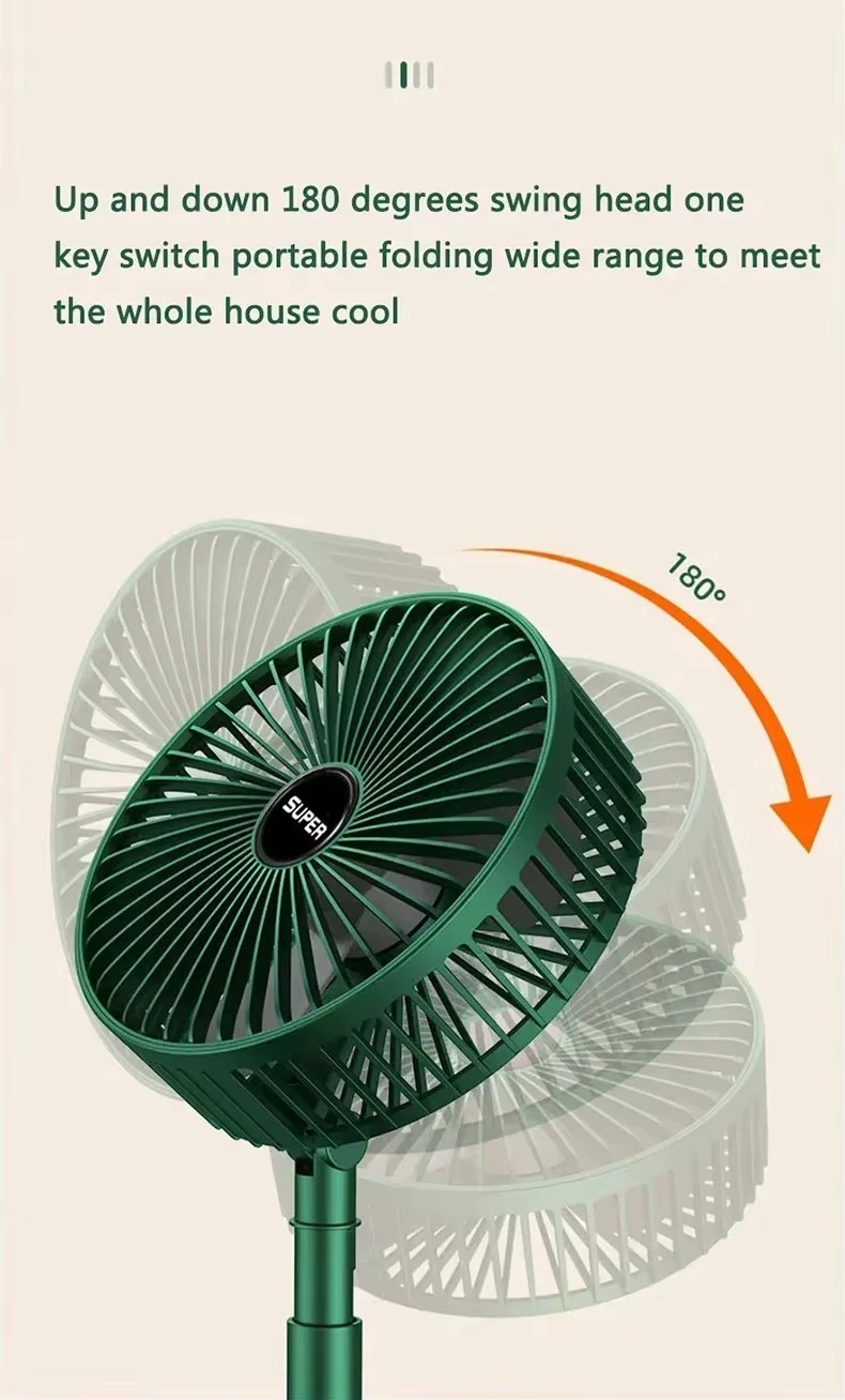 Foto 6 pulgar | Ventilador Telescopio Portátil Plegable Para Escritorio Usb