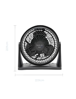 Foto 8 | Narvik Ventilador De 9 Pulgadas 2 En 1: Piso Y Pared 33w Silencioso Con Aspas Plásticas