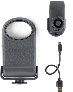 Foto 5 | Ventilador Portátil Skip Hop Sin Aspas De 3 Velocidades Para Cochecito, Color Gris - Venta Internacional.