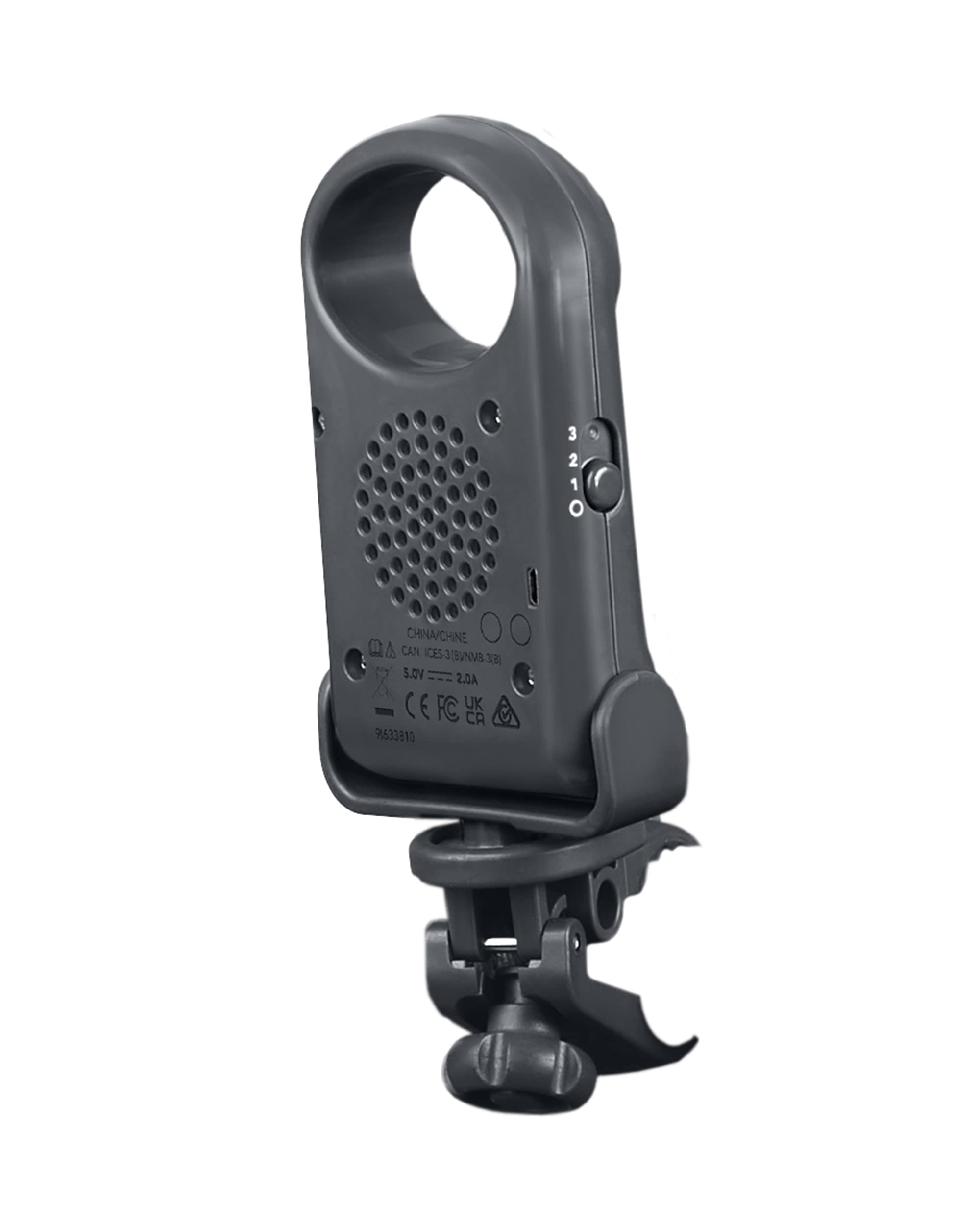 Foto 7 pulgar | Ventilador Portátil Skip Hop Sin Aspas De 3 Velocidades Para Cochecito, Color Gris - Venta Internacional.