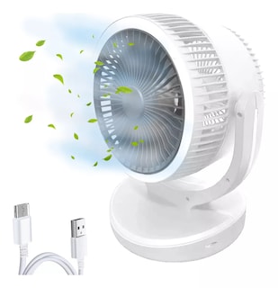 Foto 1 | Miniventilador de Escritorio con Lámpara CM-TOP