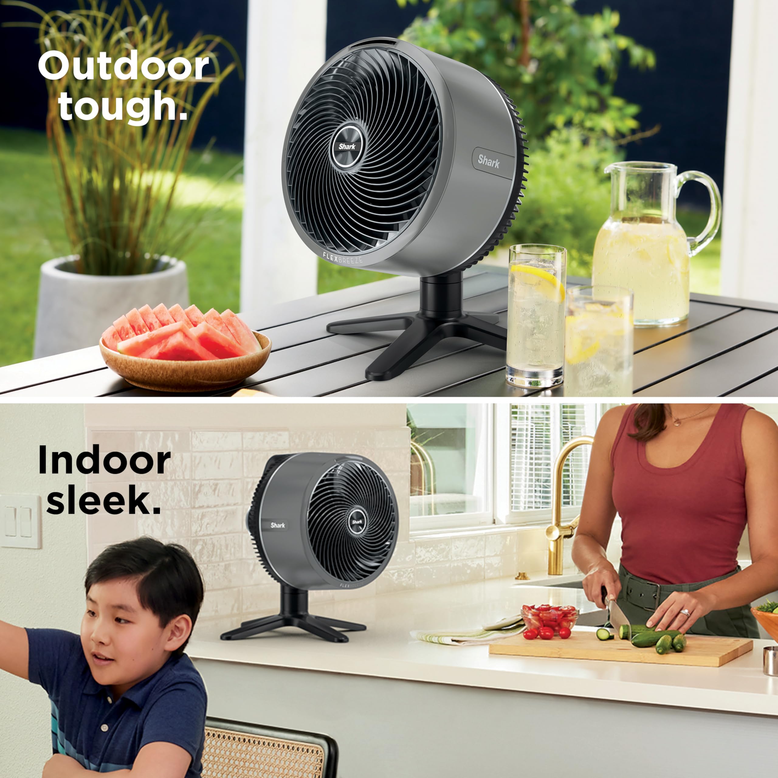 Foto 8 pulgar | Ventilador de Sobremesa Shark Flexbreeze Tablemate Fa151brn - Venta Internacional