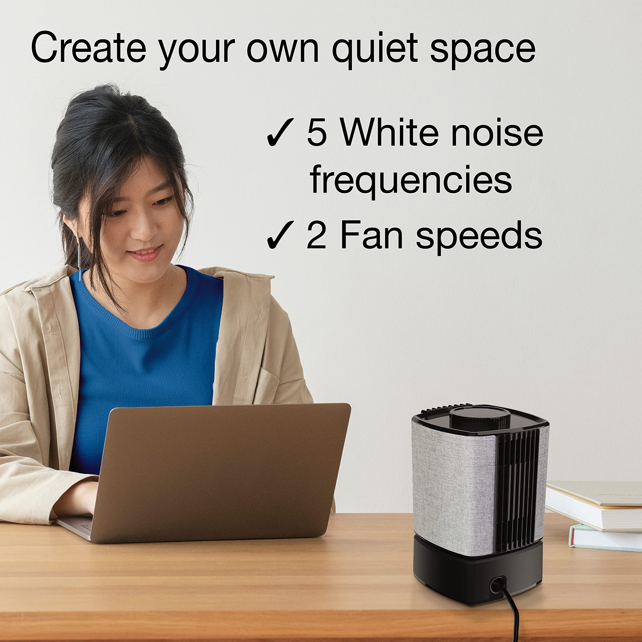 Foto 5 pulgar | Ventilador De Mesa Y Máquina De Ruido Blanco Lasko Slumberbreeze Sb100 - Venta Internacional.