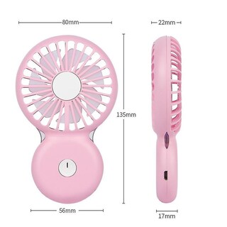Foto 3 | Ventilador Eléctrico Portátil Huoguo A8 Con Carga Usb Portátil - Venta Internacional.