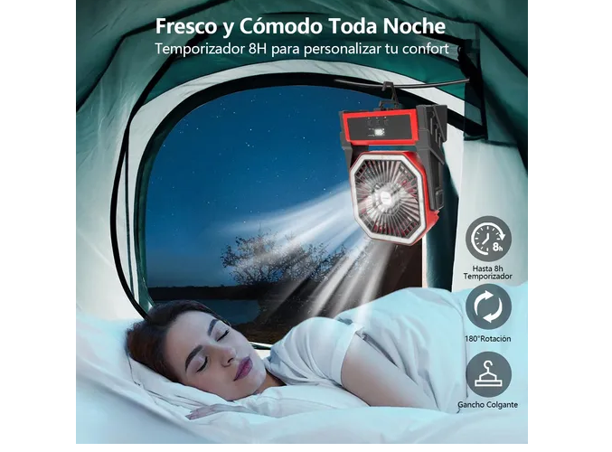Foto 6 pulgar | Ventilador de Escritorio Xtellar 4 Velocidades