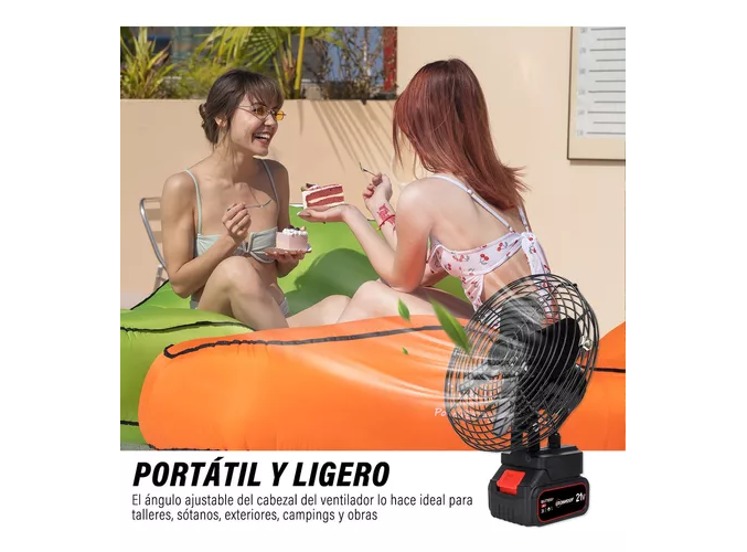 Foto 3 pulgar | Ventilador de Escritorio Xtellar 30 w