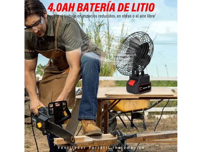 Foto 6 pulgar | Ventilador de Escritorio Xtellar 30 w