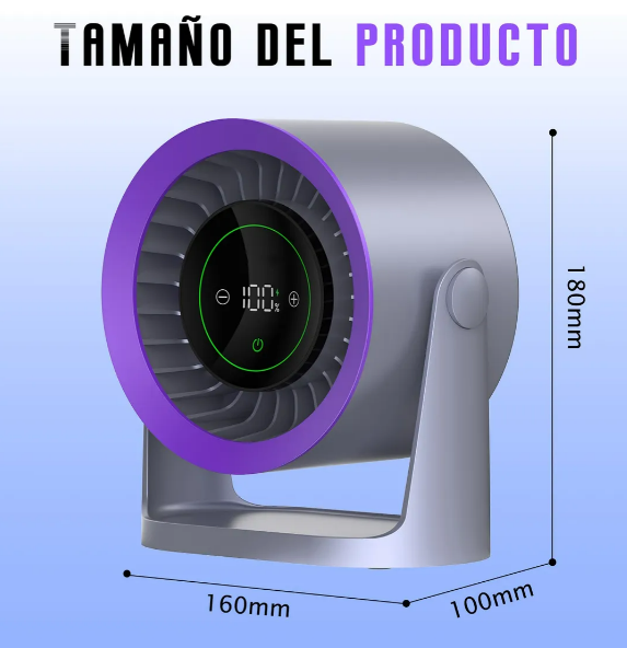 Foto 4 pulgar | Ventilador de Escritorio Xtellar 5 Velocidades