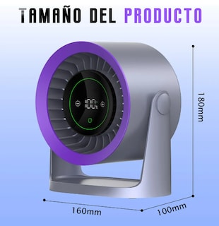 Foto 3 | Ventilador de Escritorio Xtellar 5 Velocidades