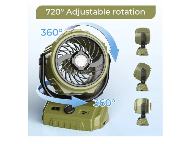 Foto 3 | Ventilador de Escritorio Xtellar 3 Velocidades