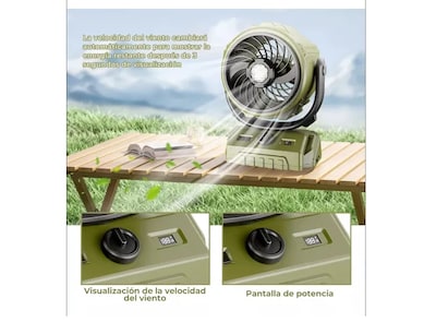 Foto 4 | Ventilador de Escritorio Xtellar 3 Velocidades