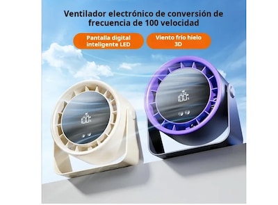 Foto 3 | Ventilador de Escritorio Xtellar con Luz