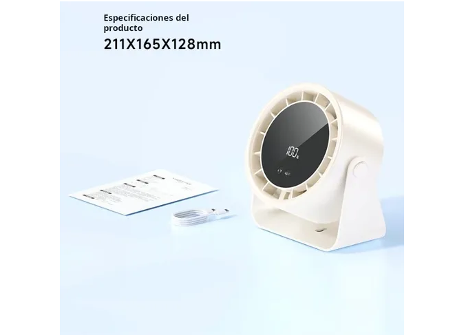 Foto 5 pulgar | Ventilador de Escritorio Xtellar con Luz