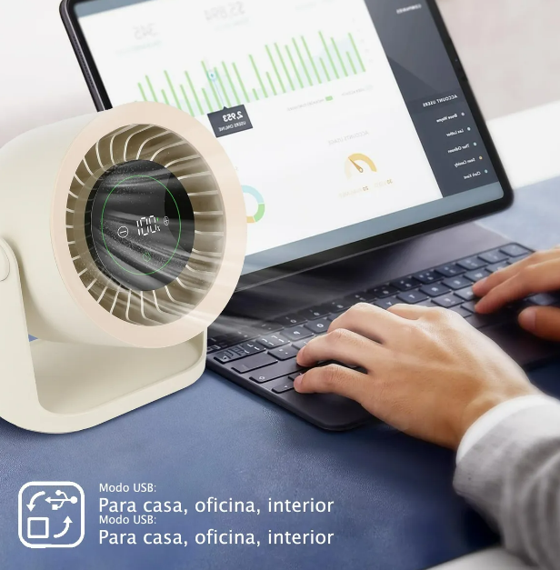 Foto 3 pulgar | Ventilador de Escritorio Xtellar 5 Velocidades