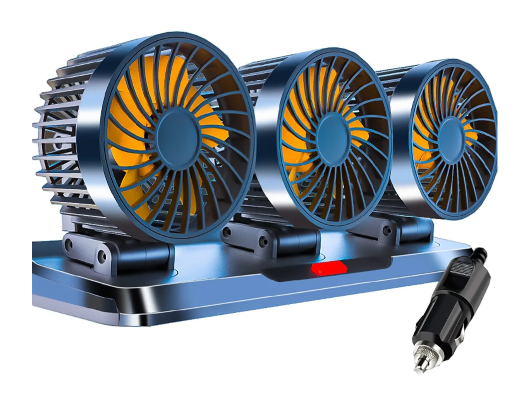 Foto 1 | Ventilador Xtellar Three Auto Coche Portátil Potente 3 Velocidade12v