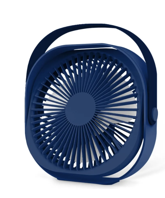 Foto 2 pulgar | Ventilador de Escritorio Xtellar Recargable USB Azul 20 cm