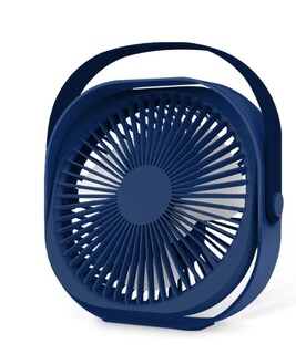 Foto 1 | Ventilador de Escritorio Xtellar Recargable USB Azul 20 cm