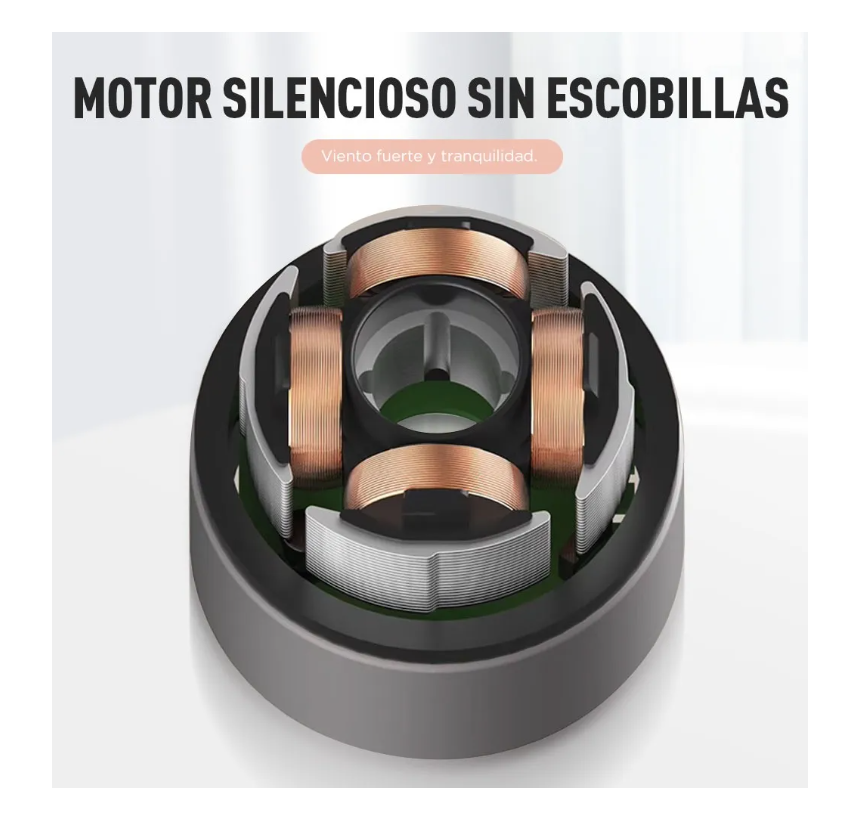 Foto 4 pulgar | Ventilador de Escritorio Xtellar Recargable Rosa