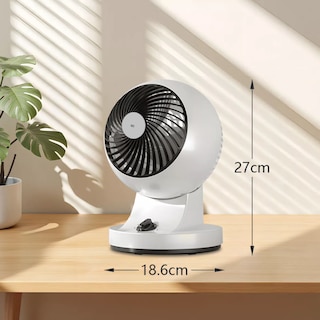 Foto 3 | Ventilador de Escritorio Blanco