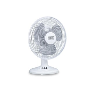 Foto 3 | Black + Decker Ventilador De Escritorio 12” Oscilante Y Compacto Bfdt12sw