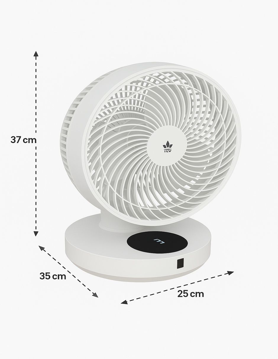 Foto 7 pulgar | Ventilador de Mesa 13” 23w