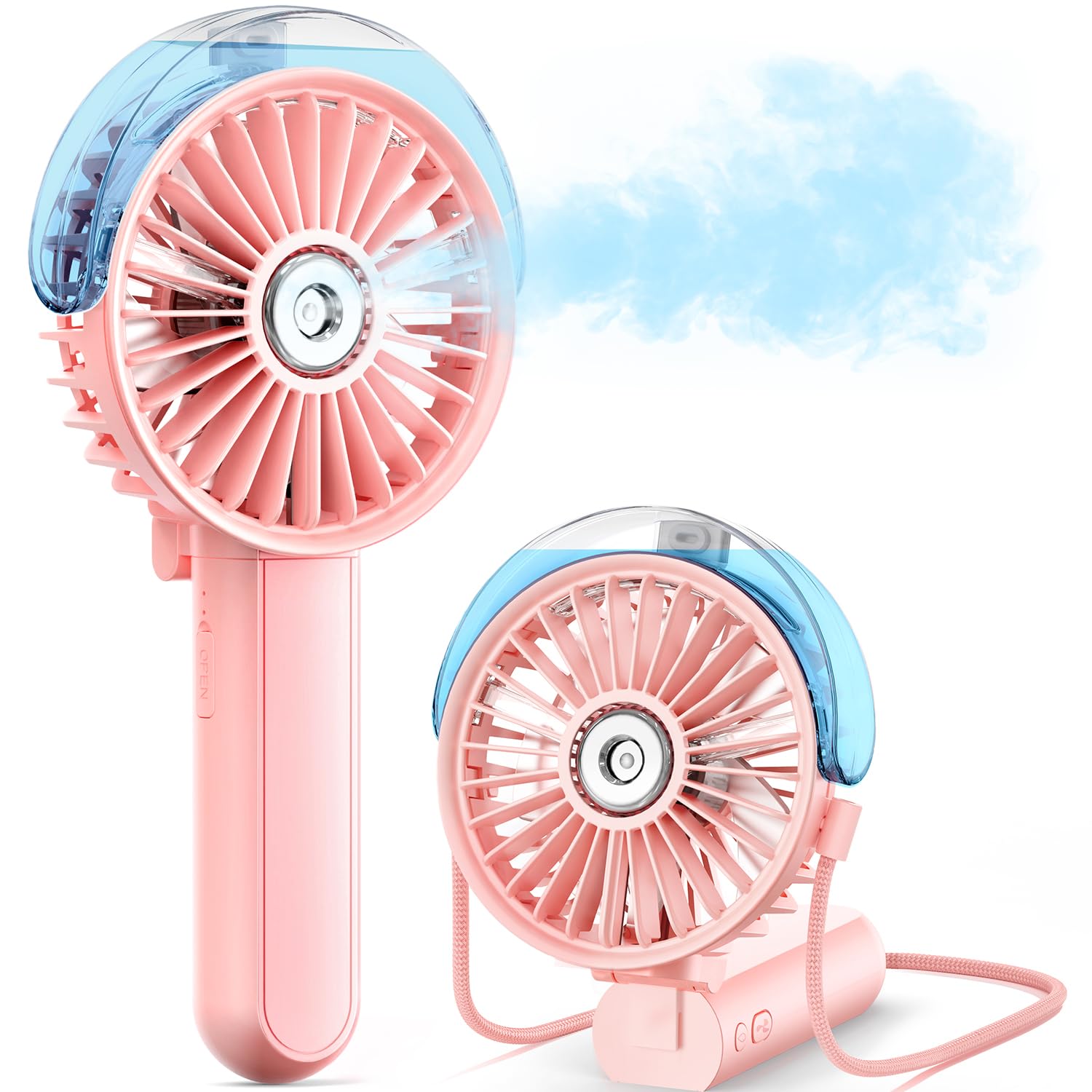 Ventilador Nebulizador Portátil Sweetfull Plegable 180° Con Aerosol Nebulizador - Venta Internacional.