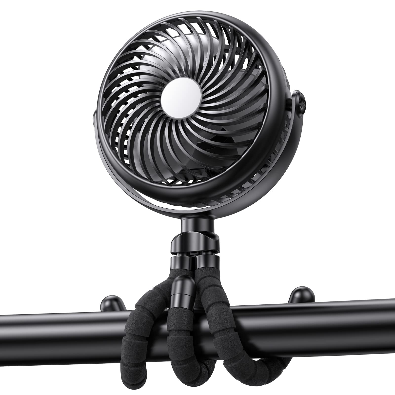 Foto 2 pulgar | Ventilador Para Asiento De Coche Grandfast 5000 Mah, Funciona Con Pilas, Negro - Venta Internacional.