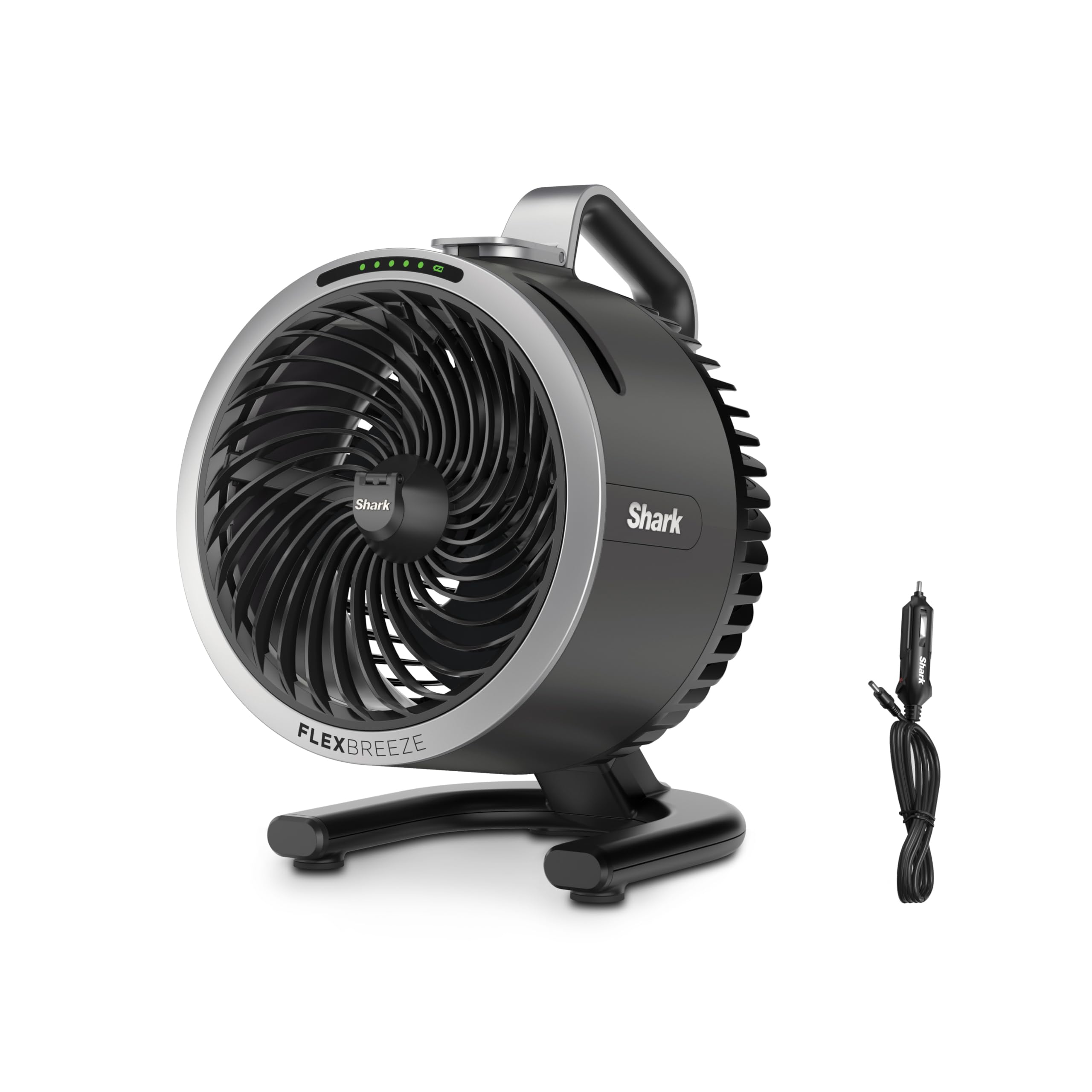 Foto 2 pulgar | Ventilador Portátil Shark Flexbreeze Hydrogo Con Cargador De Coche, Color Gris - Venta Internacional.