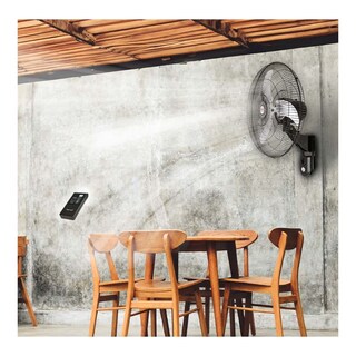 Foto 7 | Ventilador De Pared Metálico De 20'' Negro Mytek 3420