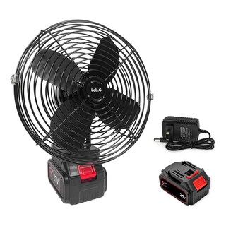 Foto 1 | Ventilador Portátil Recargable Inalámbrico 4.0ah 8-inch 30w Lab.g Negro