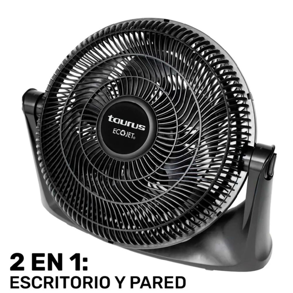 Foto 3 pulgar | Ventilador De Piso Taurus 14'' 2 En 1 3 Velocidades Rejilla Metálica
