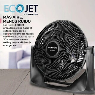 Foto 4 | Ventilador De Piso Taurus 14'' 2 En 1 3 Velocidades Rejilla Metálica