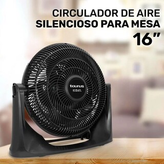 Foto 5 | Ventilador De Piso Taurus 14'' 2 En 1 3 Velocidades Rejilla Metálica