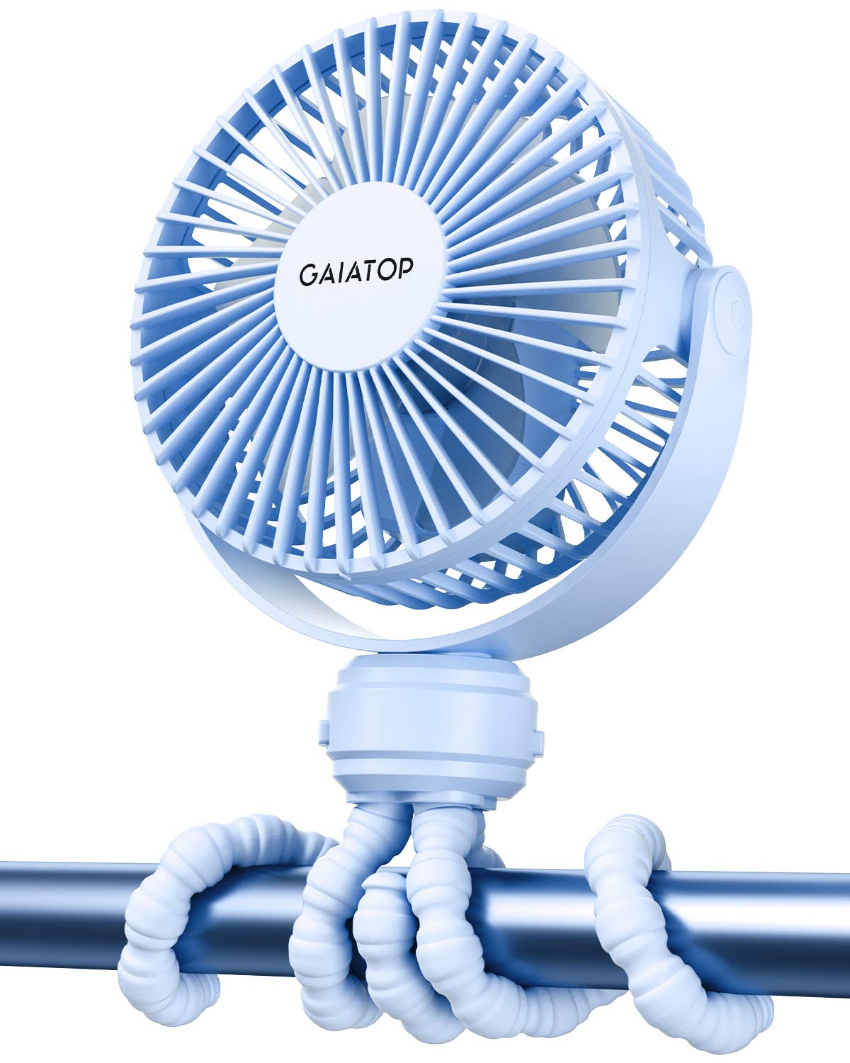Foto 2 pulgar | Ventilador Portátil Gaiatop Mini Con Batería Portátil De 3 Velocidades  Color Azul - Venta Internacional.