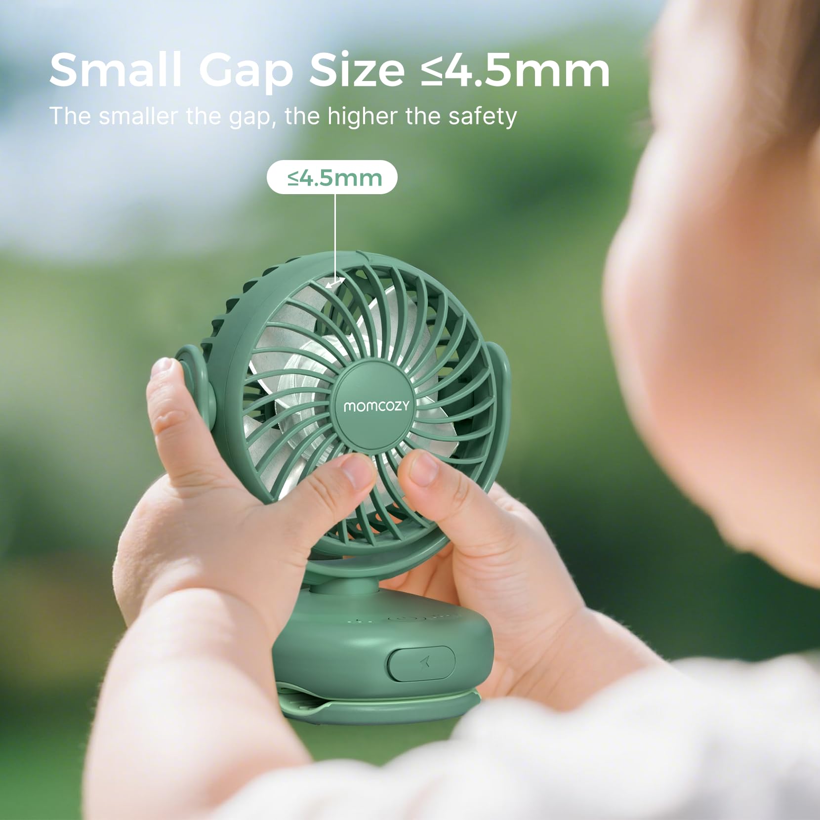 Foto 6 pulgar | Miniventilador Portátil Momcozy De 4 Velocidades Con Clip  120 G  Recargable - Venta Internacional.