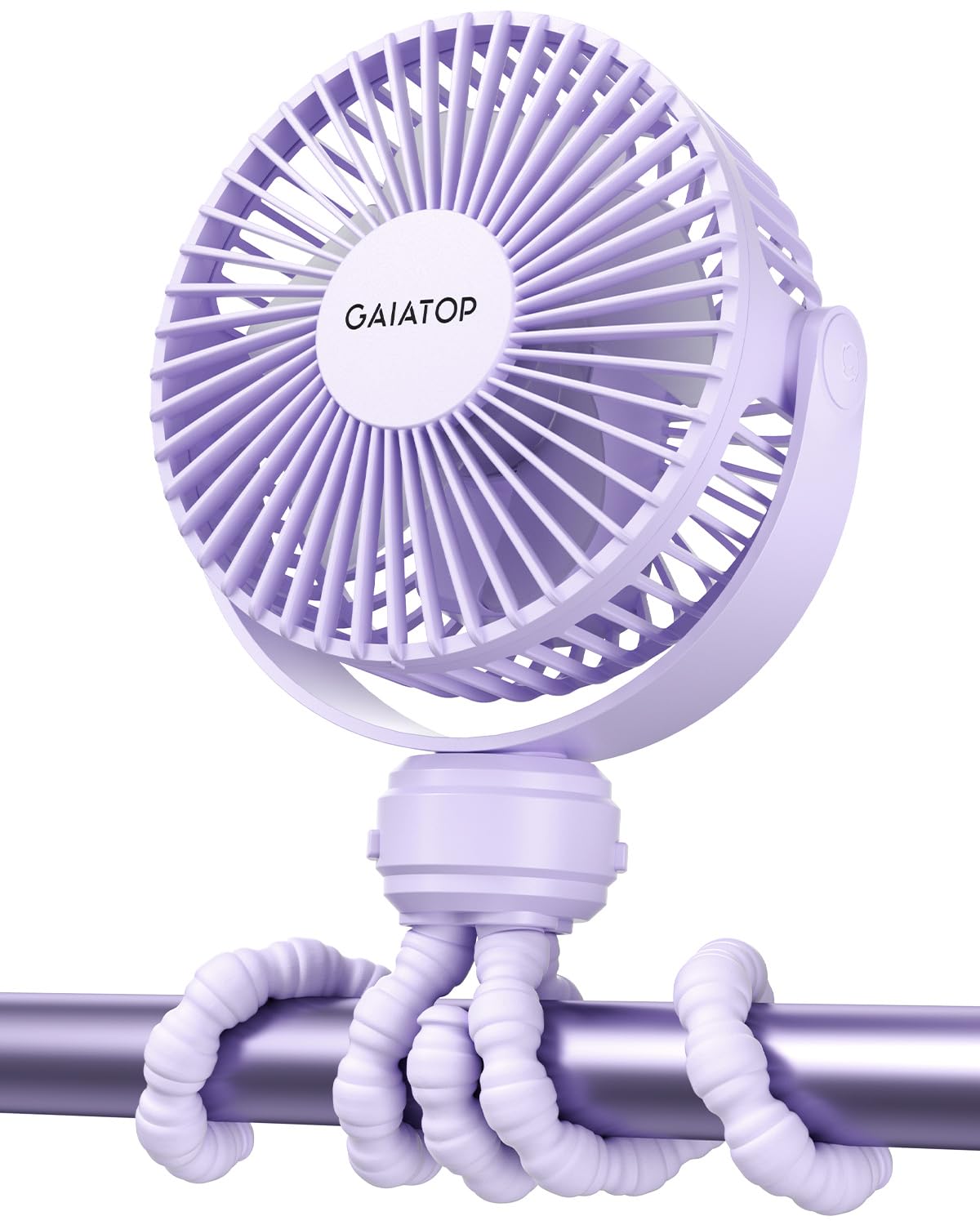 Foto 2 pulgar | Mini Ventilador Eléctrico Gaiatop Con Rotación De 360 Grados Recargable  Color Morado - Venta Internacional.