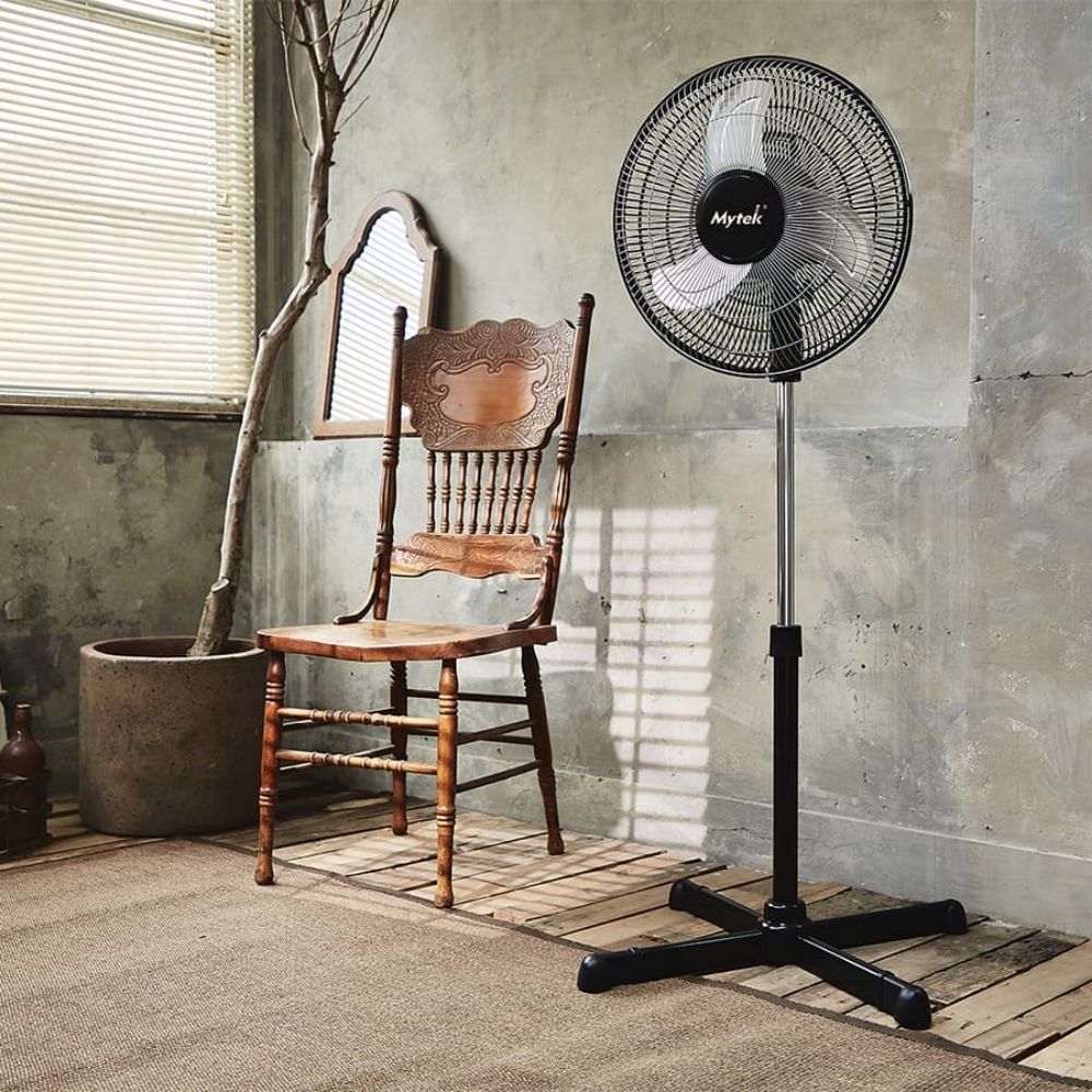 Foto 5 | Ventilador 16'' De Pedestal De Metal Marca Mytek